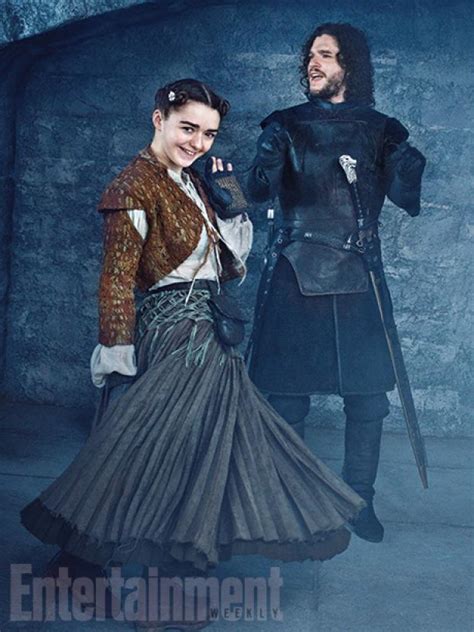 Arya Stark And Jon Snow Season 5 Arya Stark Photo 38260701 Fanpop