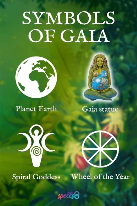 Gaia Greek Goddess Symbol
