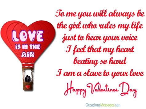 The very idea that love should happen. Valentine's Day Messages for Girlfriend - Occasions Messages