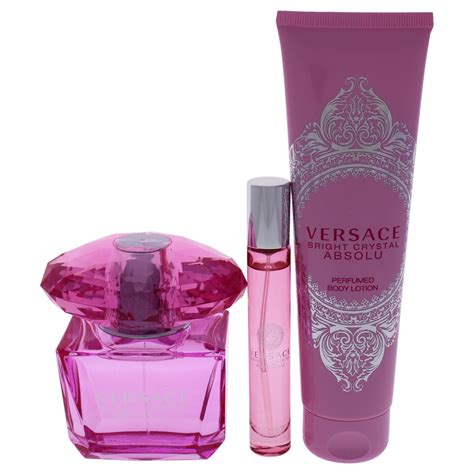 Versace Versace Bright Crystal Absolu Perfume T Set For Women 3