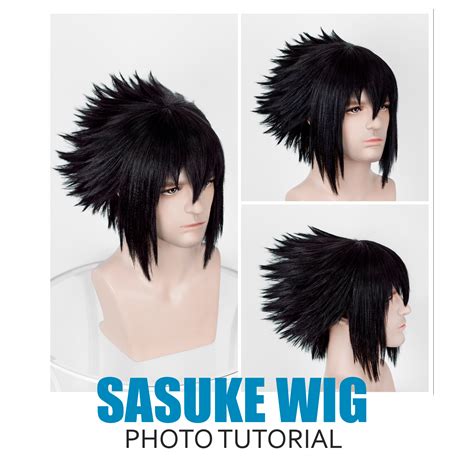 Sasuke Wig Tutorial Wisperia Workshop