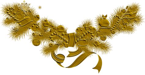 Gold Merry Christmas Decoration Png Pic Hq Png Arts