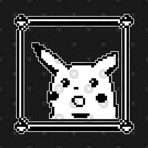 Surprised Pikachu Pixel Art Dank Memes V1 Dank Memes