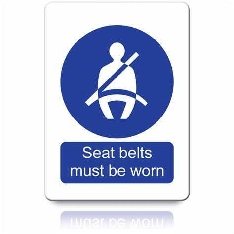 buy seat belts must be worn labels mandatory stickers