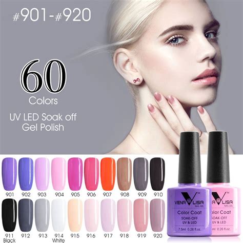 canni nail gel polish high quality nail art salon tips 61508 60 colors 7 5ml venalisa soak off