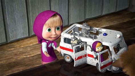 Masha And The Bear Ambulance Playset From Simba Youtube