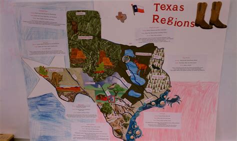 Ccs Fourth Grade Texas Regions Project