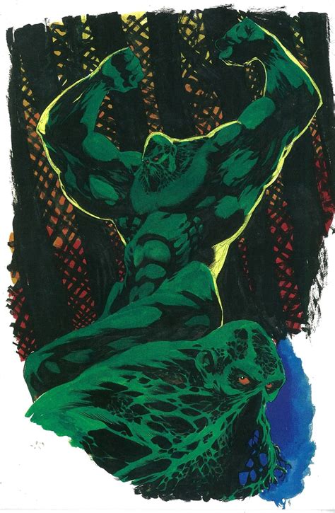 Swamp Thing By Kelley Jones En 2020