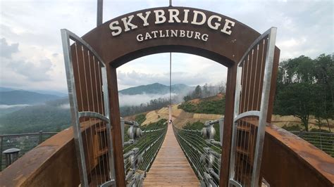 Skybridge The Longest Pedestrian Bridge In The Us Opens In Gatlinburg