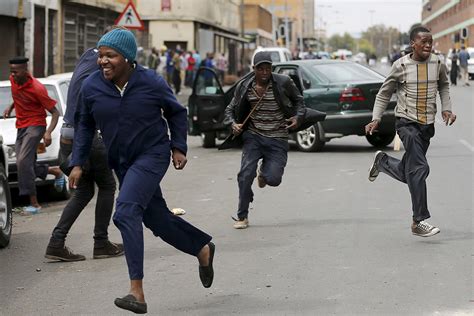 South Africa Xenophobia Violence In Johannesburg And Clashes At Peace March In Durban Photo