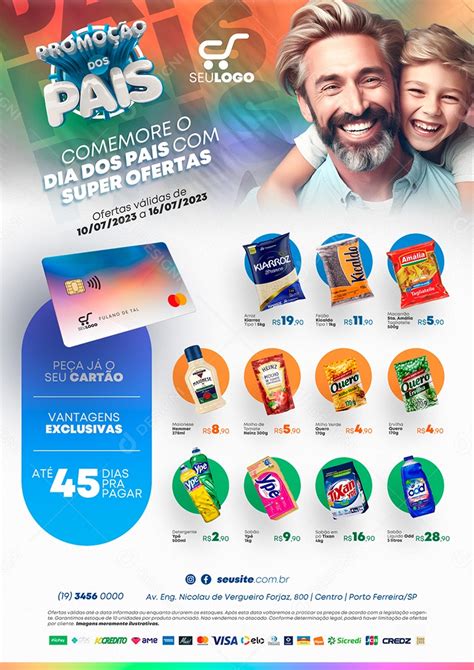 Tabloide Supermercado Promo O Dos Pais Com Super Ofertas Social Media Psd Edit Vel Download