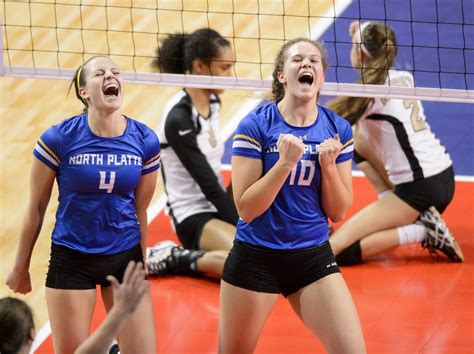 State Volleyball Nicholson Powers North Platte To Sweep Of Knights