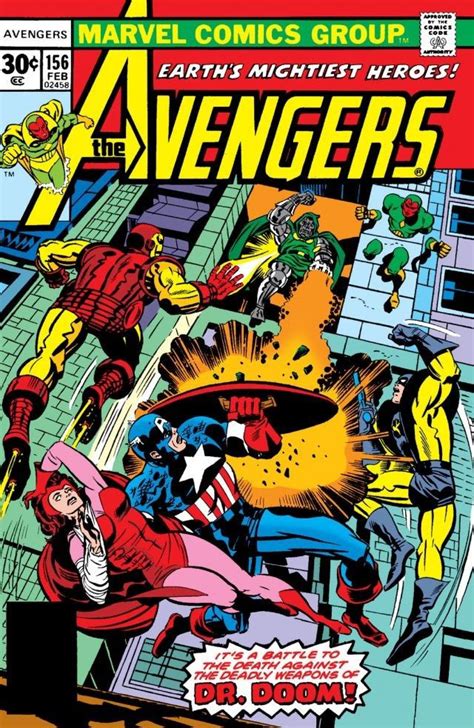 Avengers Vol 1 156 Marvel Database Fandom Powered By Wikia