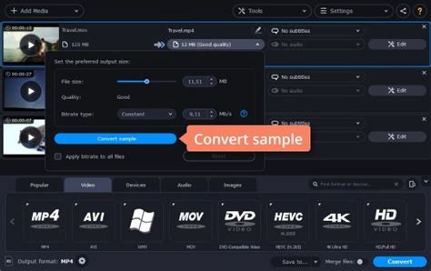 How To Convert Mov To Avi Mov To Avi Converter By Movavi