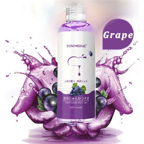 Edible Fruit Flavor Sex Lube Lubricant Water Based Mild Oral Sex