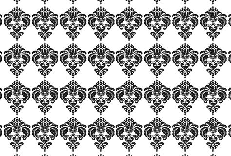 Black And White Damask Pattern Free Stock Photo Public