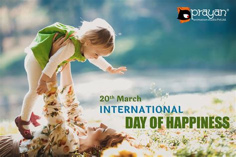 International Day Of Happiness 20th March • Prayan Animation