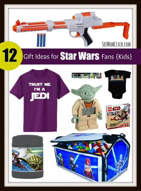 Gift ideas star wars fans. 12 Gifts for Star Wars Fans {Kids' Edition} - See Mom Click