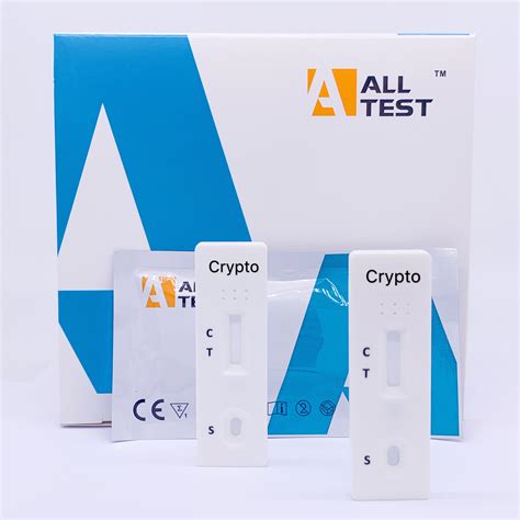 High Sensitivity Cryptosporidium Test Kit Diagnostic Cassette Lateral