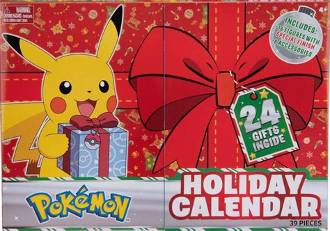 Jazwares 2021 Pokémon Advent Calendars Pocketmonstersnet