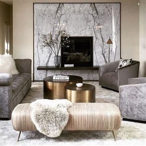 Admirable Gold Living Room Design Ideas