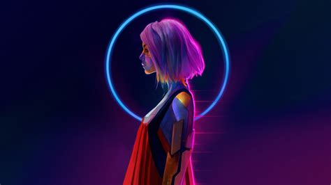 Neon Cyberpunk 4k Ultrahd Wallpaper Backiee