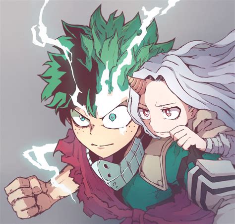 My Hero Academia Wallpaper Deku And Eri Anime Wallpaper