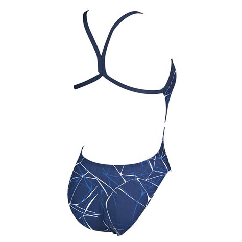 Arena Water Navy Blue High Leg Swimsuit Is Prefect For Regular Training