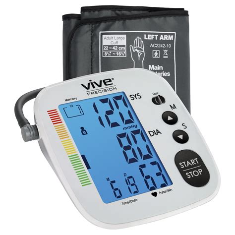 Vive Precision Blood Pressure Machine Heart Rate Monitor Automatic