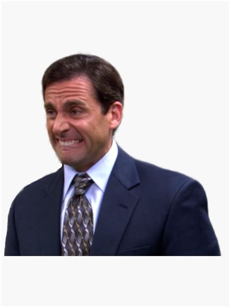Micheal Scott Sticker For Sale By Melonberry19 Redbubble