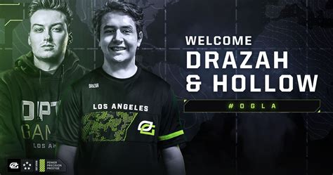 Optic Gaming Los Angeles Add Hollow Drazah