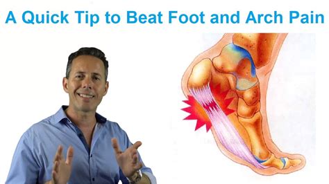 A Quick Tip To Beat Plantar Fasciitis Foot Heel And Arch Pain Youtube