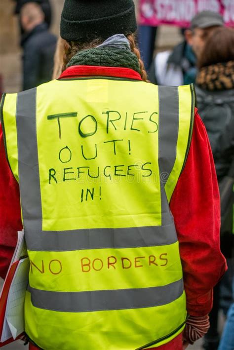 Yellow Vest Protester At The Britain Is Broken General Election Now Demonstration In London