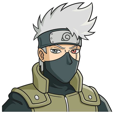Kakashi From Naruto Drawing
