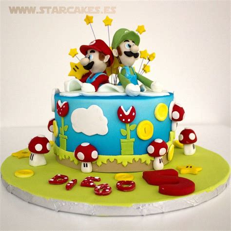 Tarta Super Mario Bros Tartas Infantiles Tartas Cumpleaños Tartas