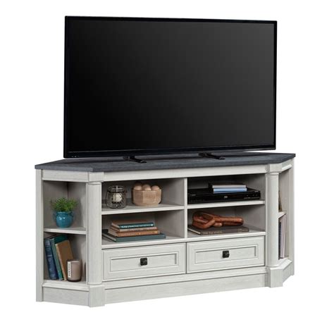 Sauder Palladia Engineered Wood Corner Tv Stand For Tvs Up To 60 In