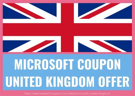 Microsoft Coupon United Kingdom Uk Offers Promo Code 2023