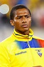 midfielder Luis Antonio Valencia of Ecuador looks on against Argentina ...