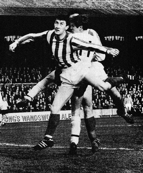 1st April 1967 Sunderland Defender Charlie Hurley Challenging Fulham