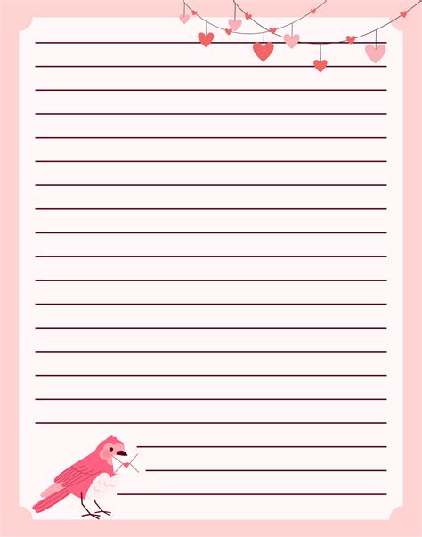 Free Printable Lined Paper For Letter Writing Free Printable Blank