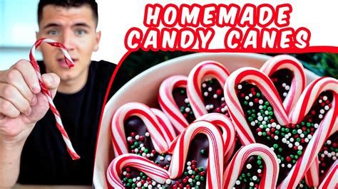 Homemade Candy Canes Youtube