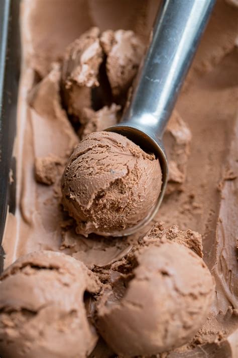 Calories for fountain beverages are based on standard fill levels plus ice. French-Style Double Chocolate Ice Cream | Nourish and Fete
