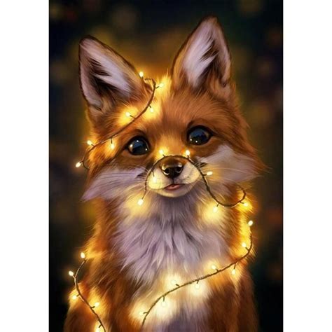 Animals 40x30cmcanvas Full Square Drill Diamond Painting Cute