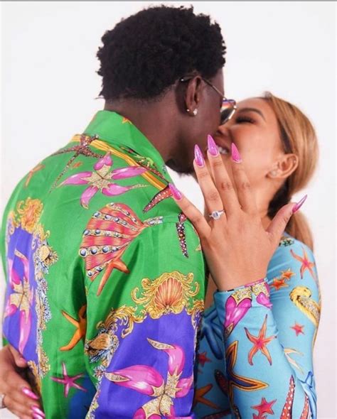 moment comedian michael blackson proposed to his girlfriend rada during a radio show video