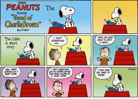 Teaching English Through Comics Snoopy Comics Peanuts Comic Strip