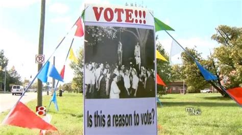 Pastor Displays Lynching Photo To Encourage Blacks To Vote