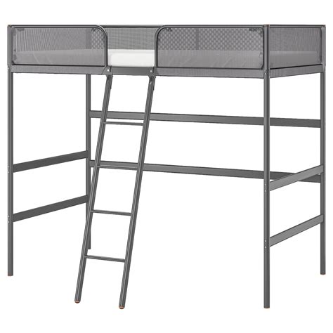 Tuffing Loft Bed Frame Dark Gray 90x200 Cm 3538x7834 Ikea