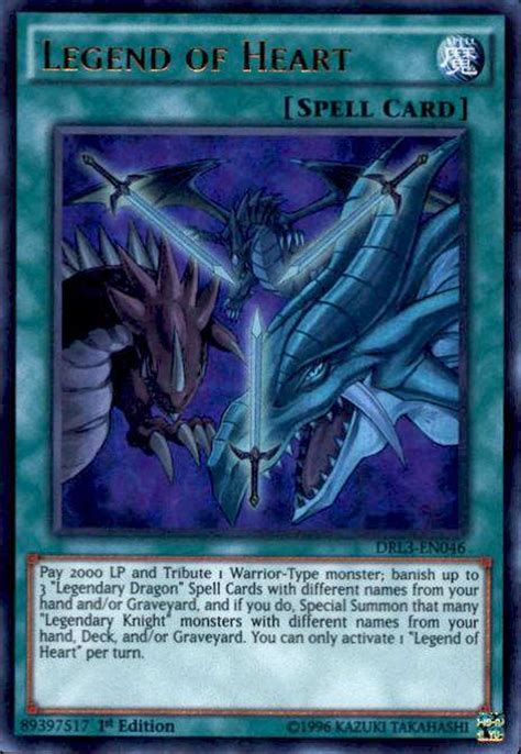 Yugioh Dragons Of Legend Unleashed Single Card Ultra Rare Legend Of