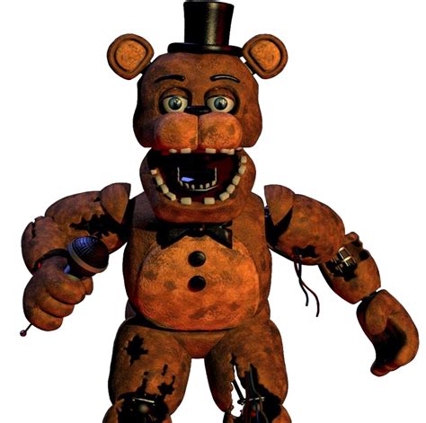 Withered Freddy Five Nights At Freddys Withered Freddy Transparent