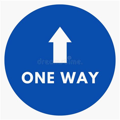 One Way Sign Cartoon Stock Illustrations 459 One Way Sign Cartoon